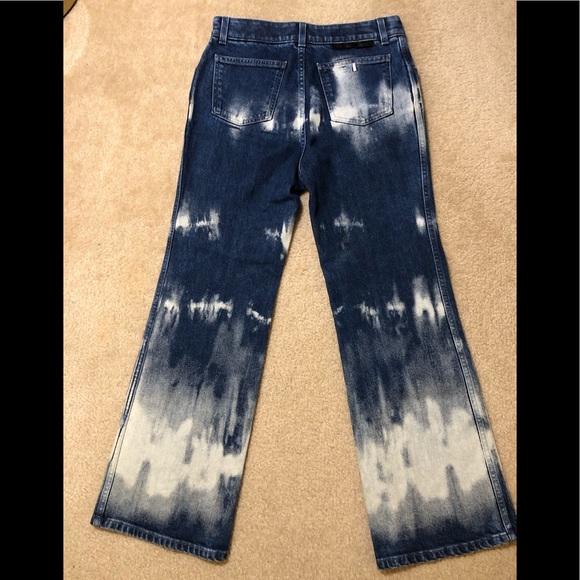 NWT Stella McCartney Tie Dye High Rise Kick Flare - Picture 3 of 8